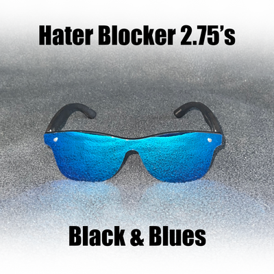 UV Protection Hater Blocker Sunglasses by High Five Clothing - Hater Blocker 2.75's RErelease ON SALE (add to cart for discount)