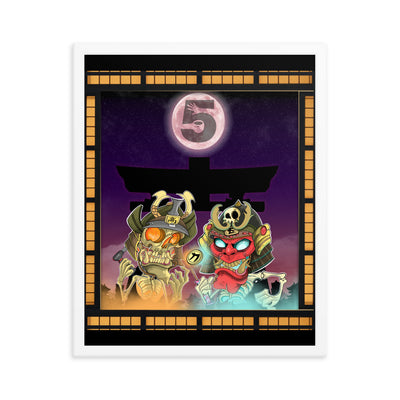 High Five Clothing Product - Showdown at High Moon Framed Poster