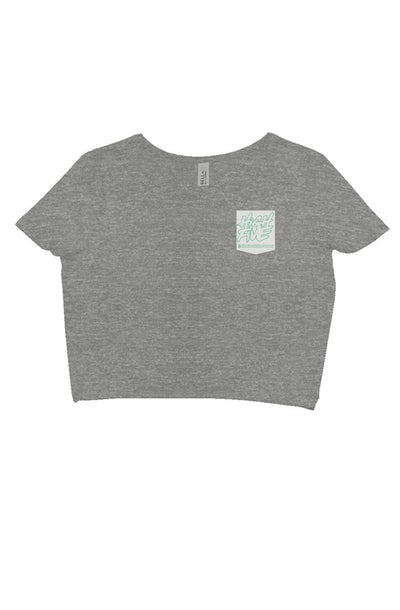 Women'sMint Green Crop Top 