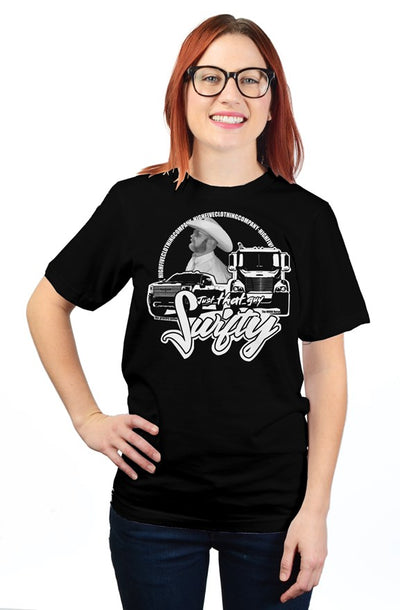 Swifty Black unisex t shirt