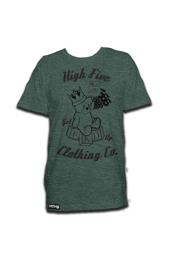 【 PROJECT】23SS★ High five bear Tshirt Get FKD Up Bear - High Five Clothing – HighFive Clothing Company