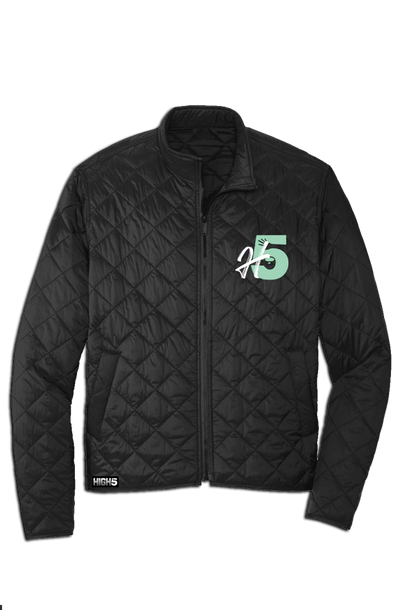 High Five Clothing Product - HF Men's Quilted Full-Zip Jacket